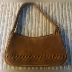 Vintage Chateau small brown shoulder purse.